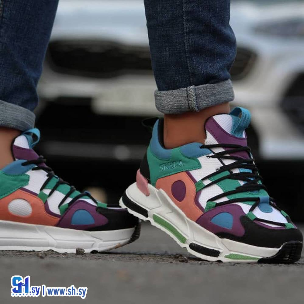 بوط نسائي نعل بروتان 3 ألوان (أحذية دواس)