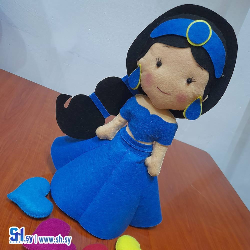 لعبة ياسمينا(روز لخياطة الالعاب)