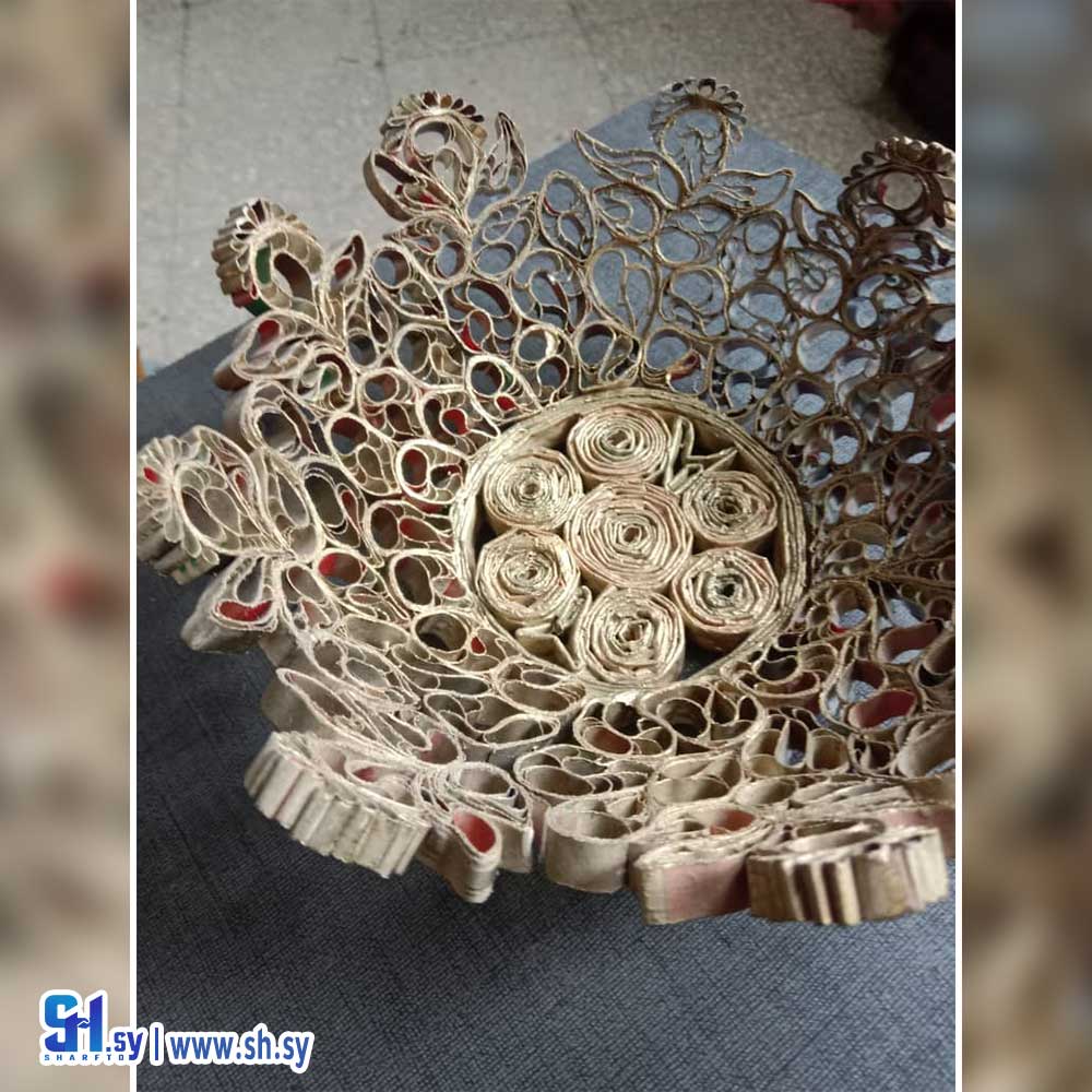 صحن ضيافة ورق (اعتدال غلبان)