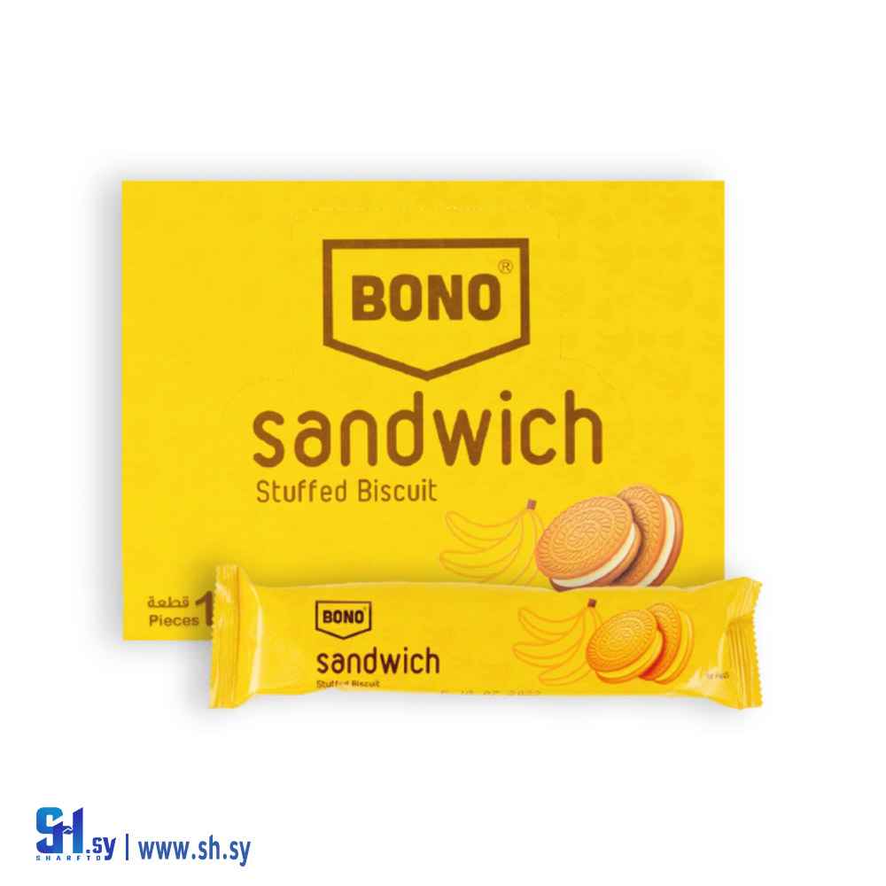 بسكويت بونو ساندويتش موز (BONO)