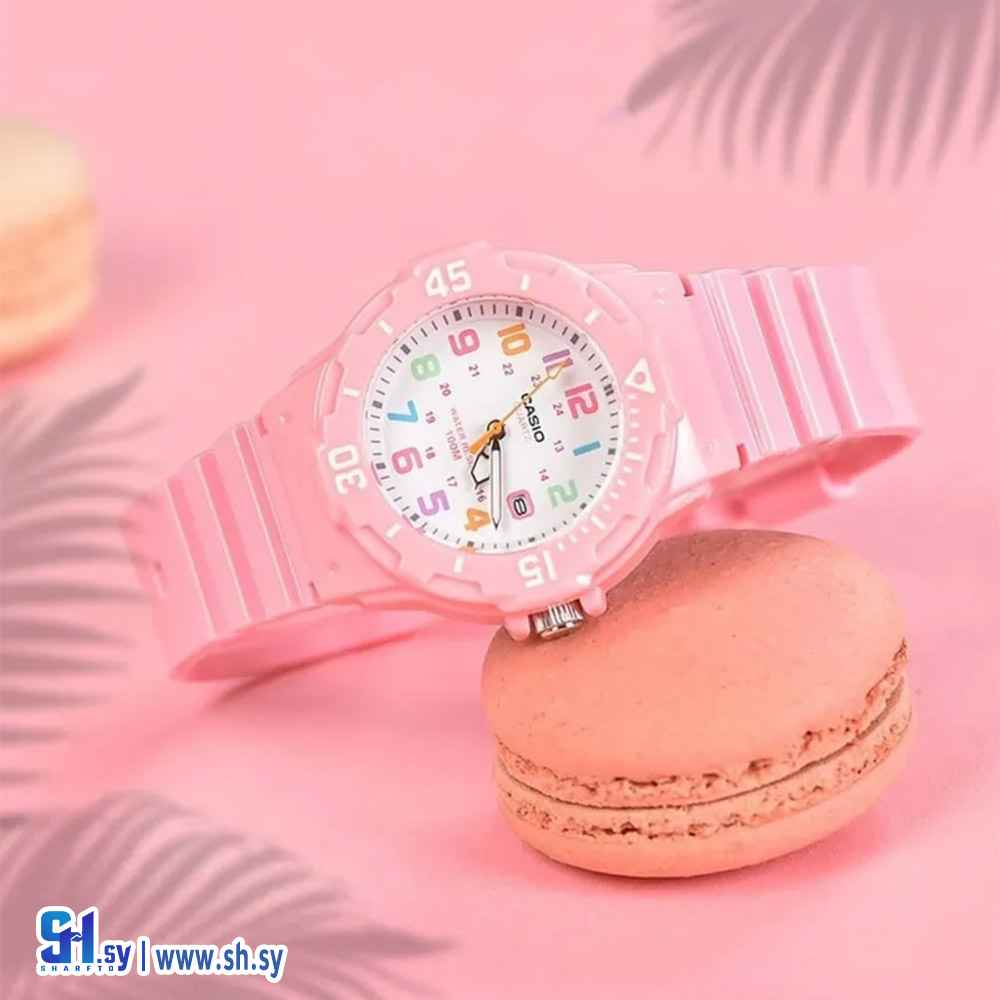 ساعة نسائية LRW-200H-4B2VDF بسوار من الراتنج (CASIO)