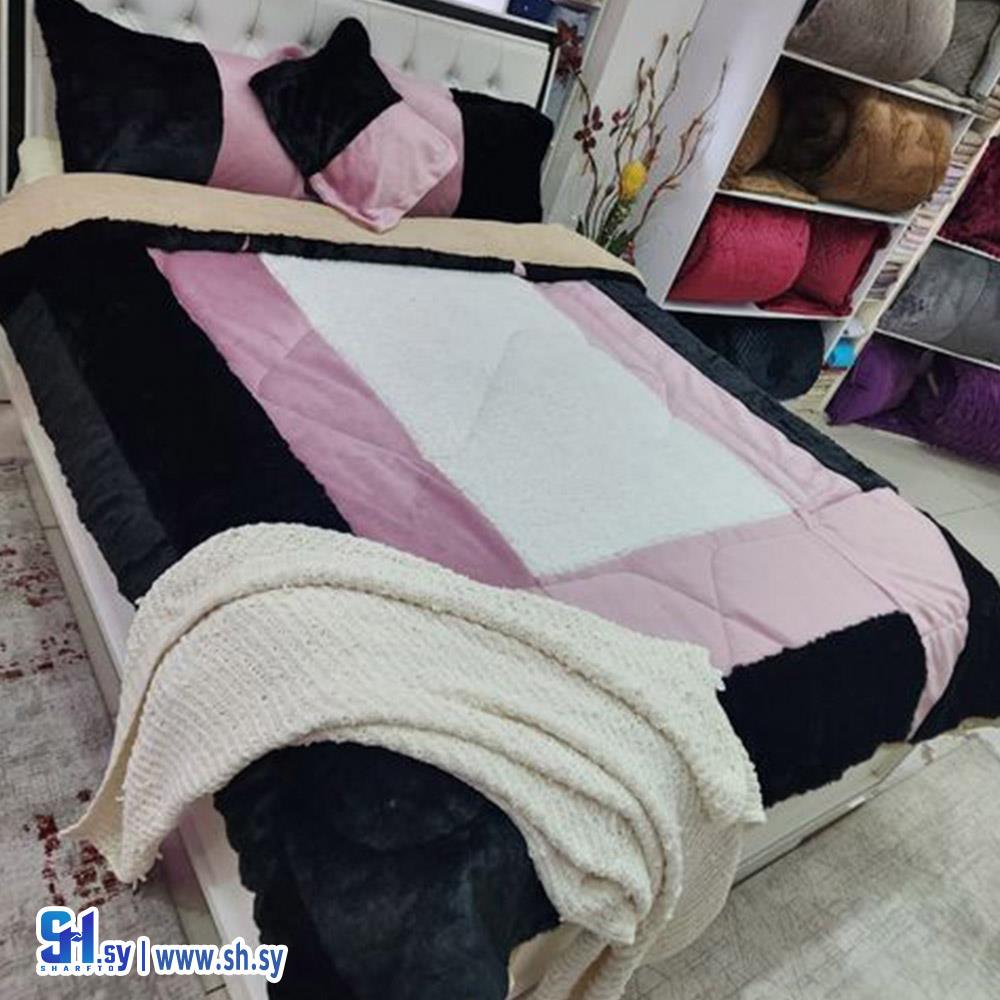 طقم لحاف شتوي مجوز 10 كغ 1(بياضات عزقول)