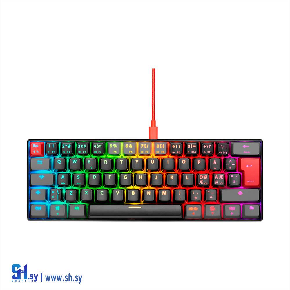 Nos C-450 Mini Pro Mechanical Keyboard كيبورد(RISING STAR TECH)