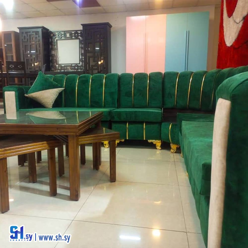 طقم غرفة الضيافة زاوية (فيوتشر هاوس للمفروشات)