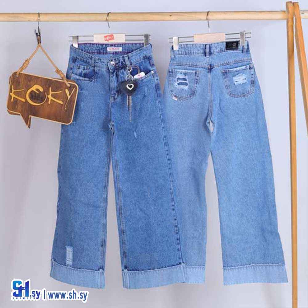 بنطال جينز بناتي موديل 168 (كوكي كيدز)