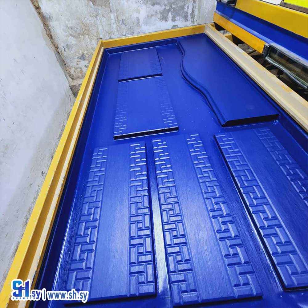 درف pvc 12 (اورينت وود)