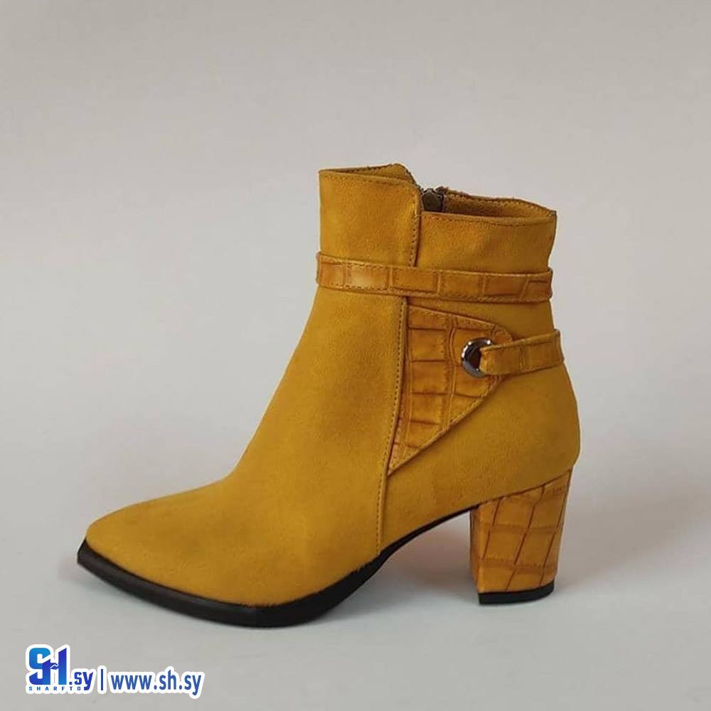 جزمة نسائية كعب عريض  (رامي لتجارة الأحذية)