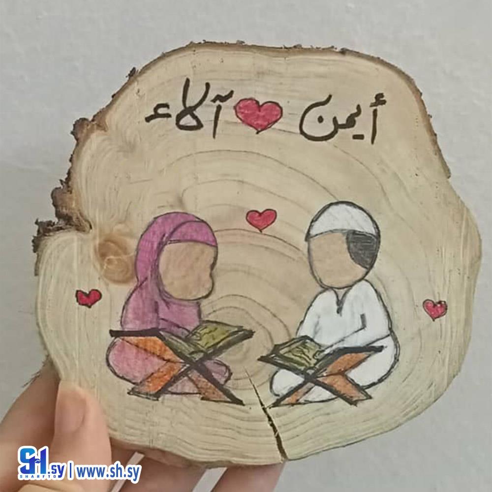 تعليقة خشبية موديل 1 (سين)