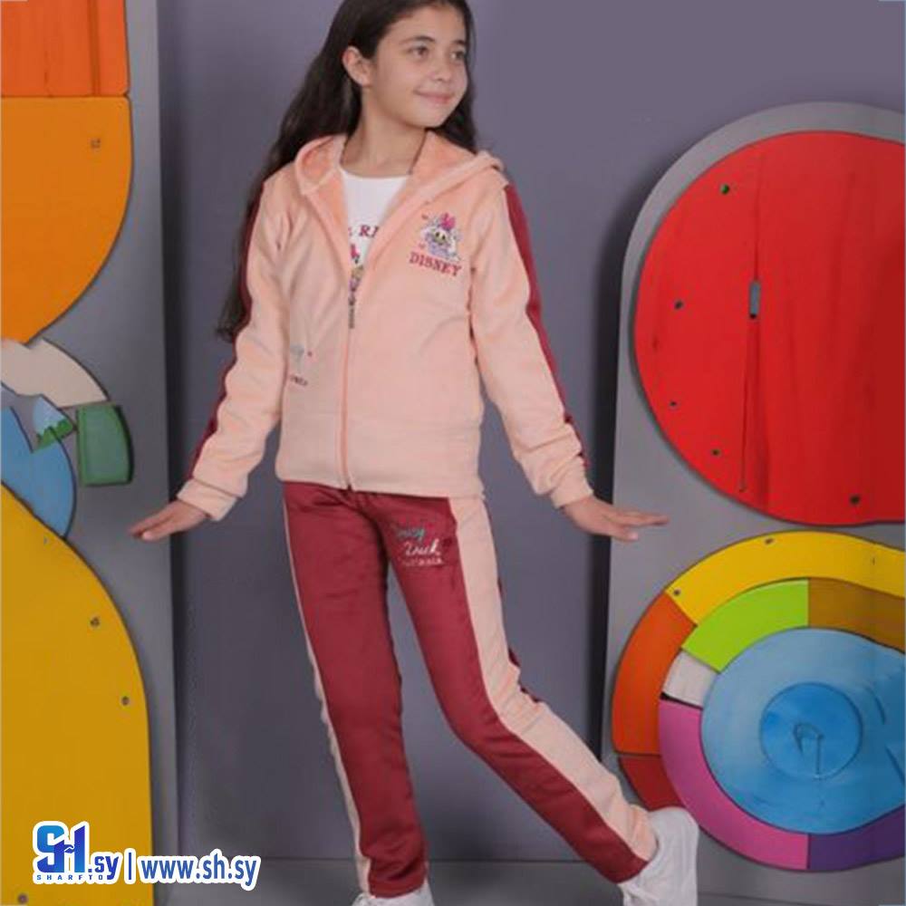 بيجامة بناتي مخمل 752 (ضاهر مود)