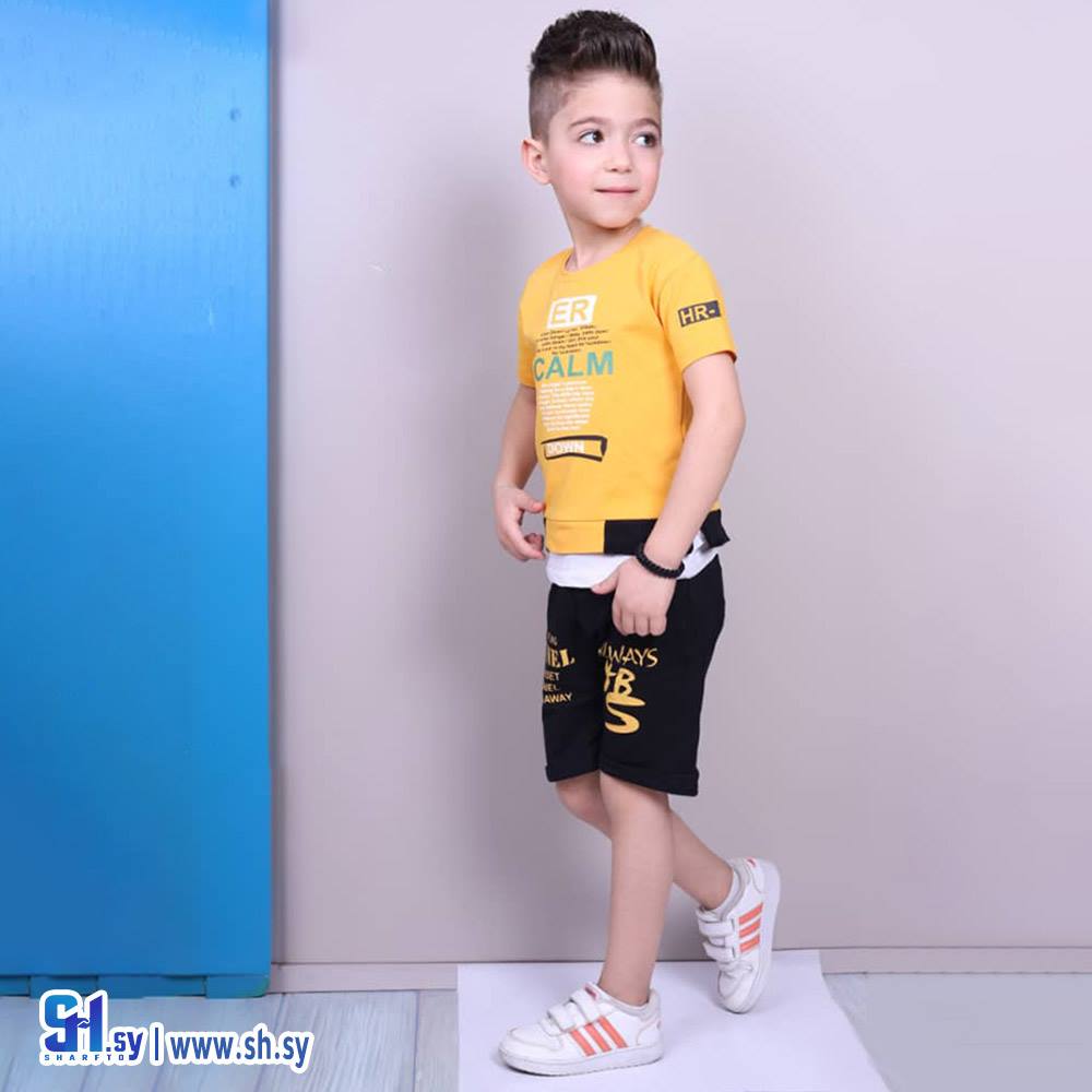 بيجامة صبياني بنتكور موديل 5182 (زمار مود)