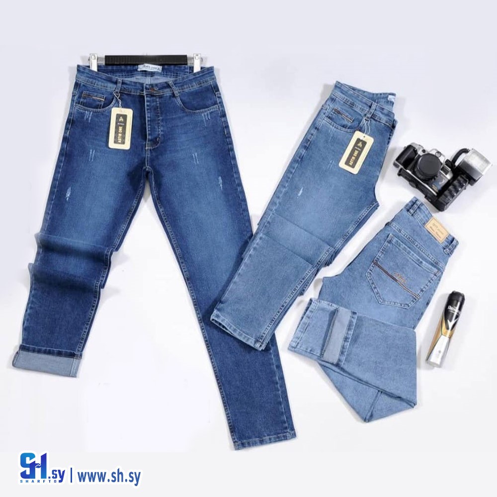 بنطال جينز رجالي موديل 1285 (ألبسة سوا)