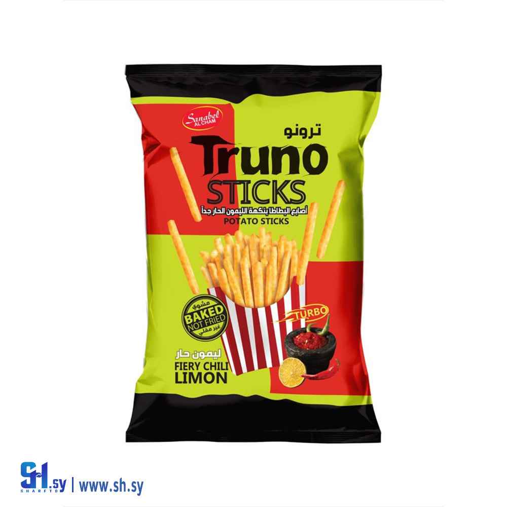 شيبس ترونو ستيكس بنكهة الليمون الحار (sanabelcham )
