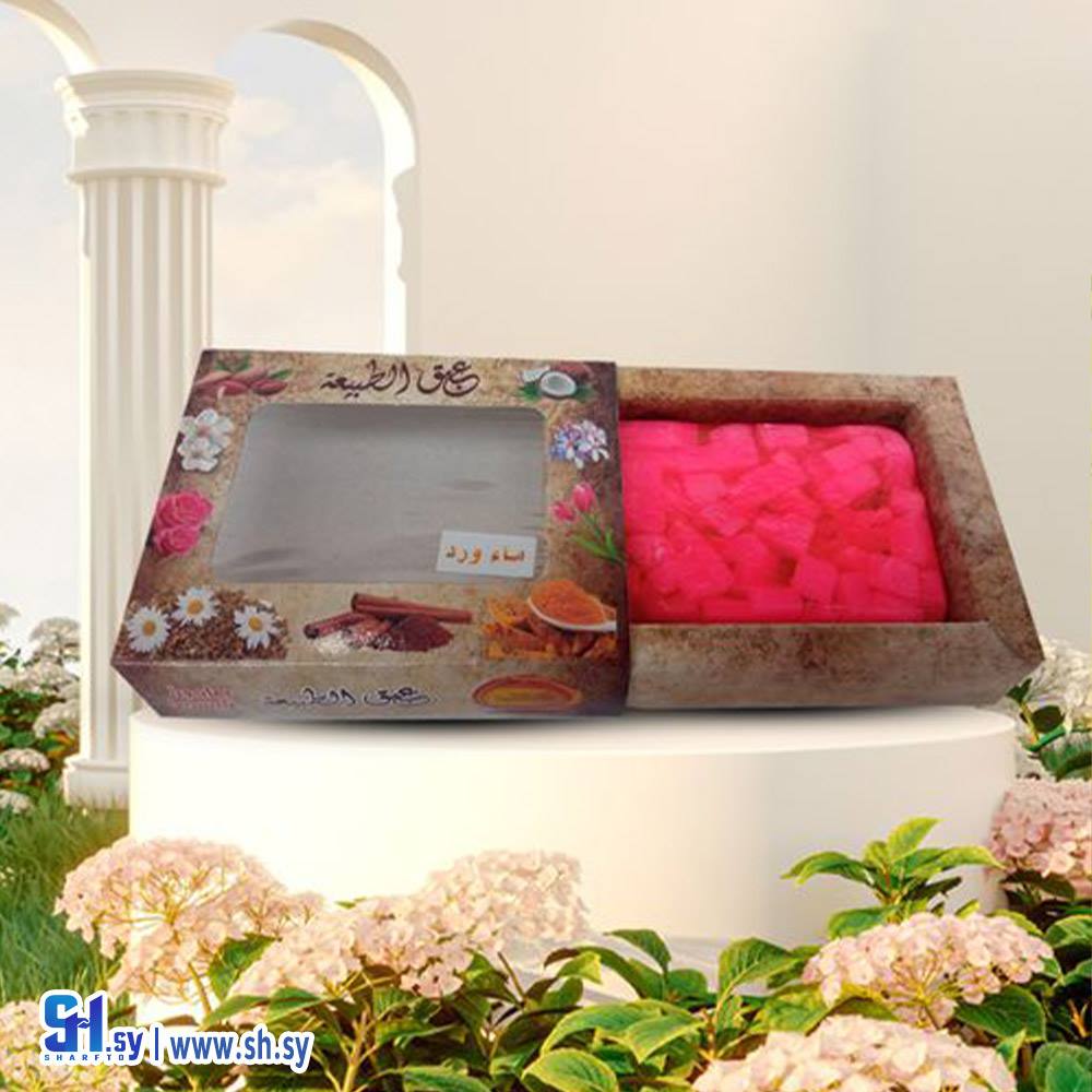 صابونة ماء الورد (عبق الطبيعة)