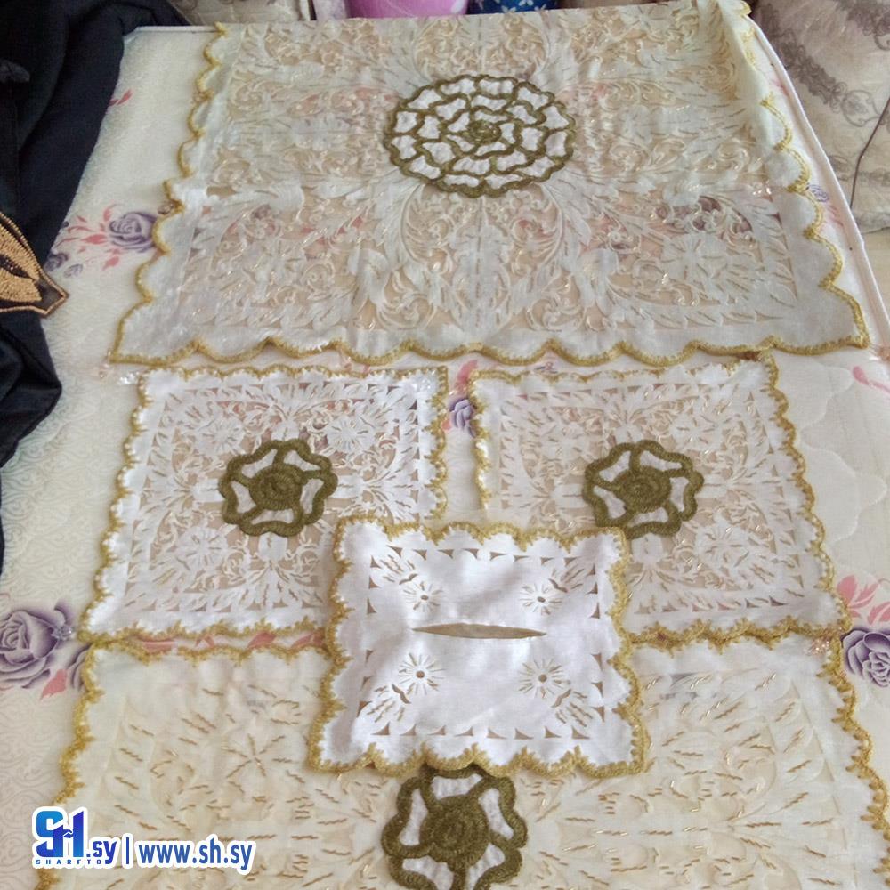 طقم تربيزات 5 (عرقاوي للبياضات)