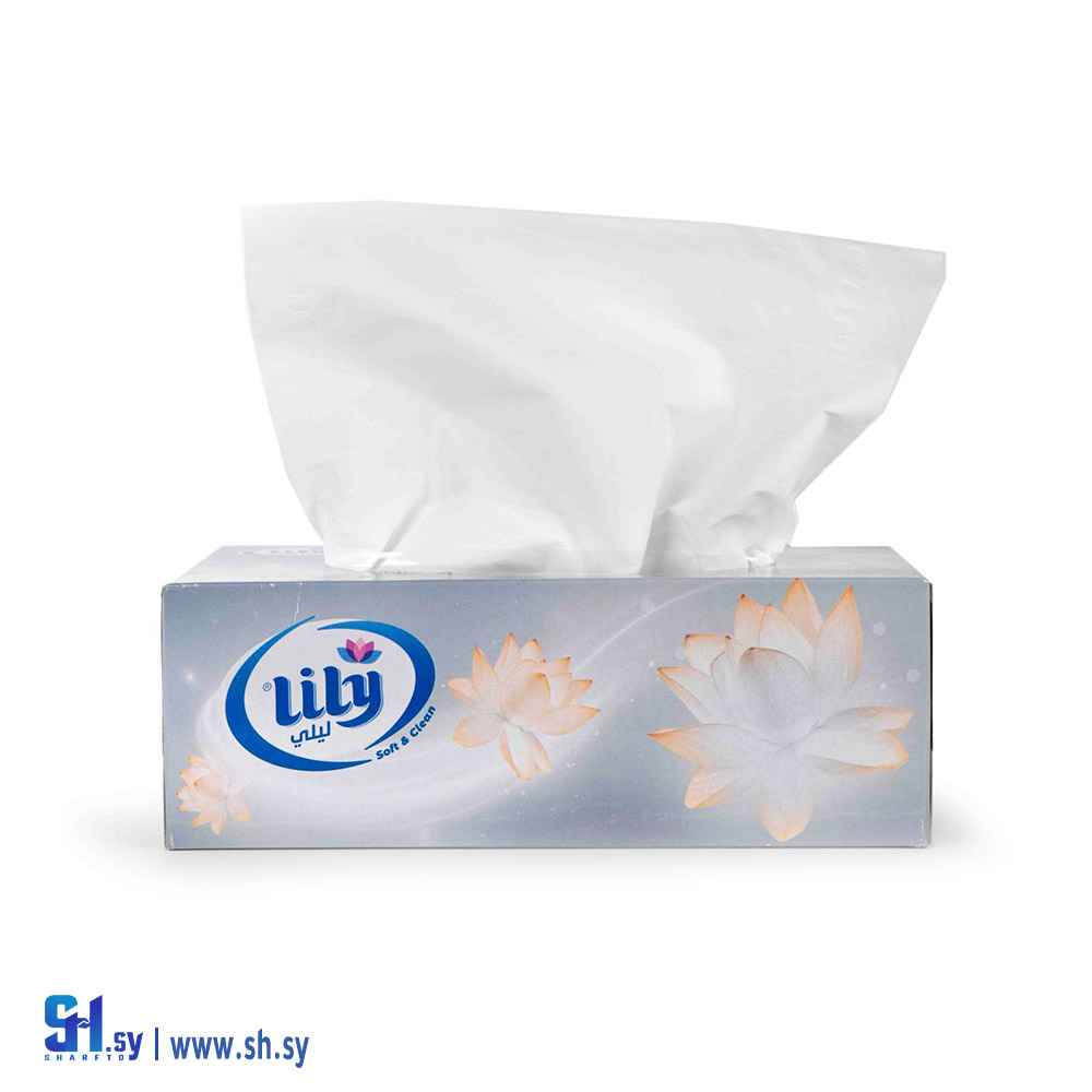محارم ليلي كرتون 100 منديل (Lily)