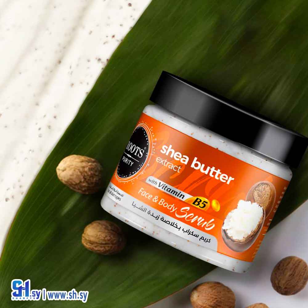 سكراب بخلاصة زبدة الشيا (Roots Purity)