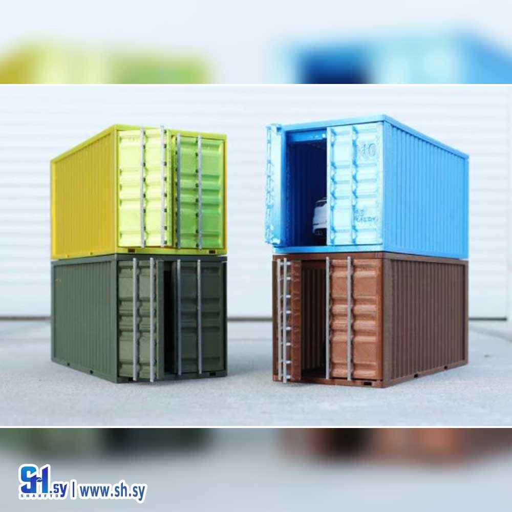 عبوة شركة شحن (مركز مدني للطباعة 3d)