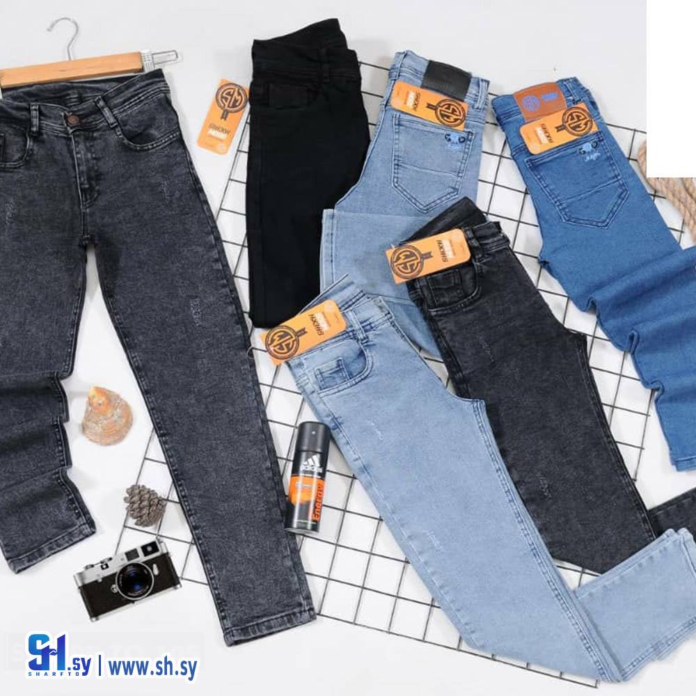 بنطال جينز محير موديل 523 (شركة شيخ موسى)