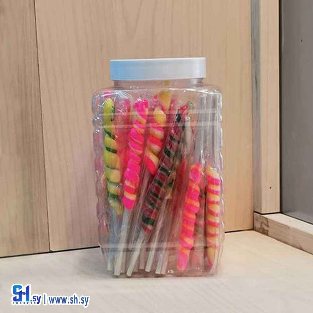 مطربان بلاستيك مخطط 1 كغ (قويدر بلاست)