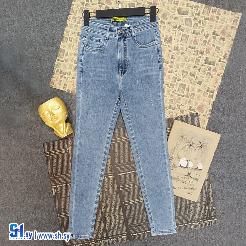 بنطال جينز نسائي موديل 1528 (A.D fashion store)