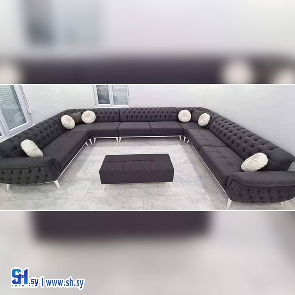 طقم غرفة ضيافة موديل 6 (مفروشات عدي)