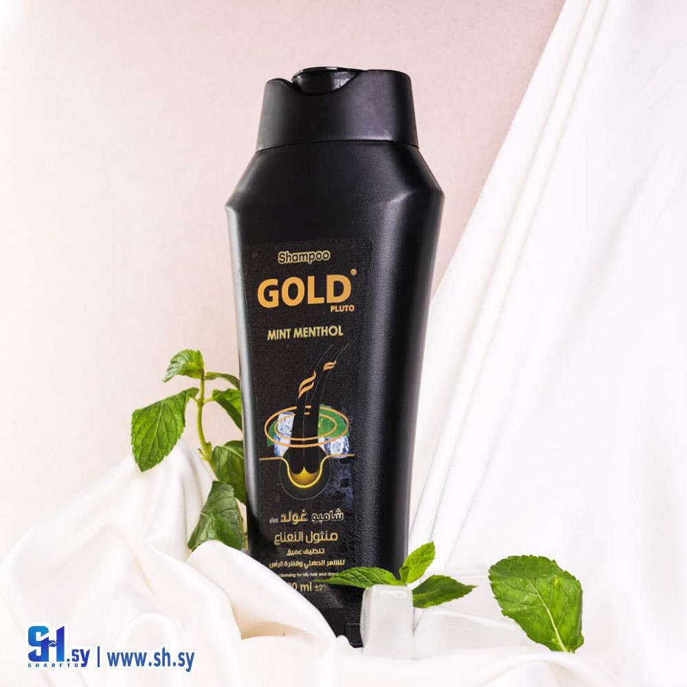 شامبو الشعر الدهني بالنعناع (GOLD.Pluto)