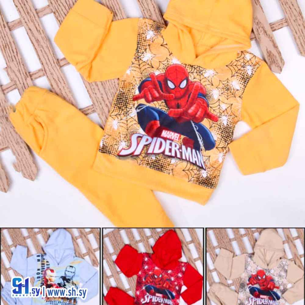 بيجامة بيبي مخمل موديل 20489 (Fashion World)