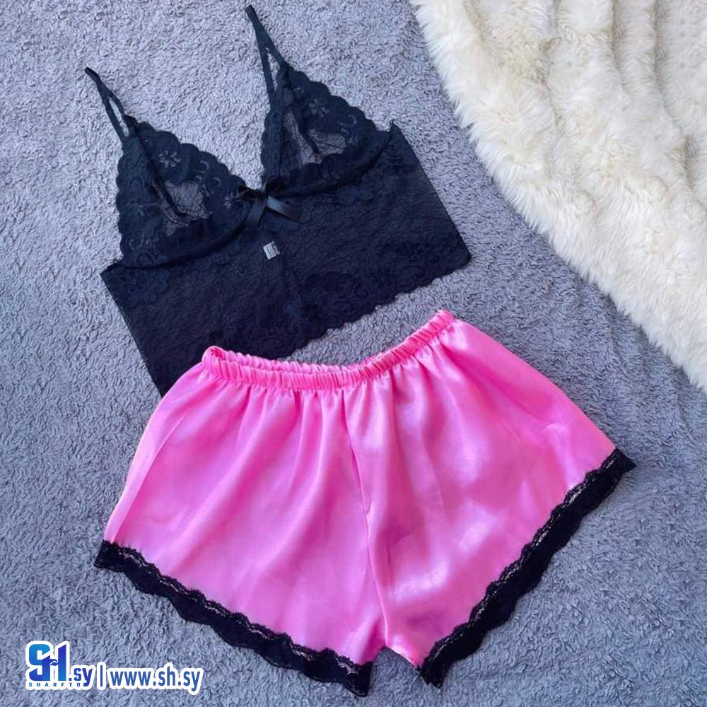 طقم دانتيل (بينك)