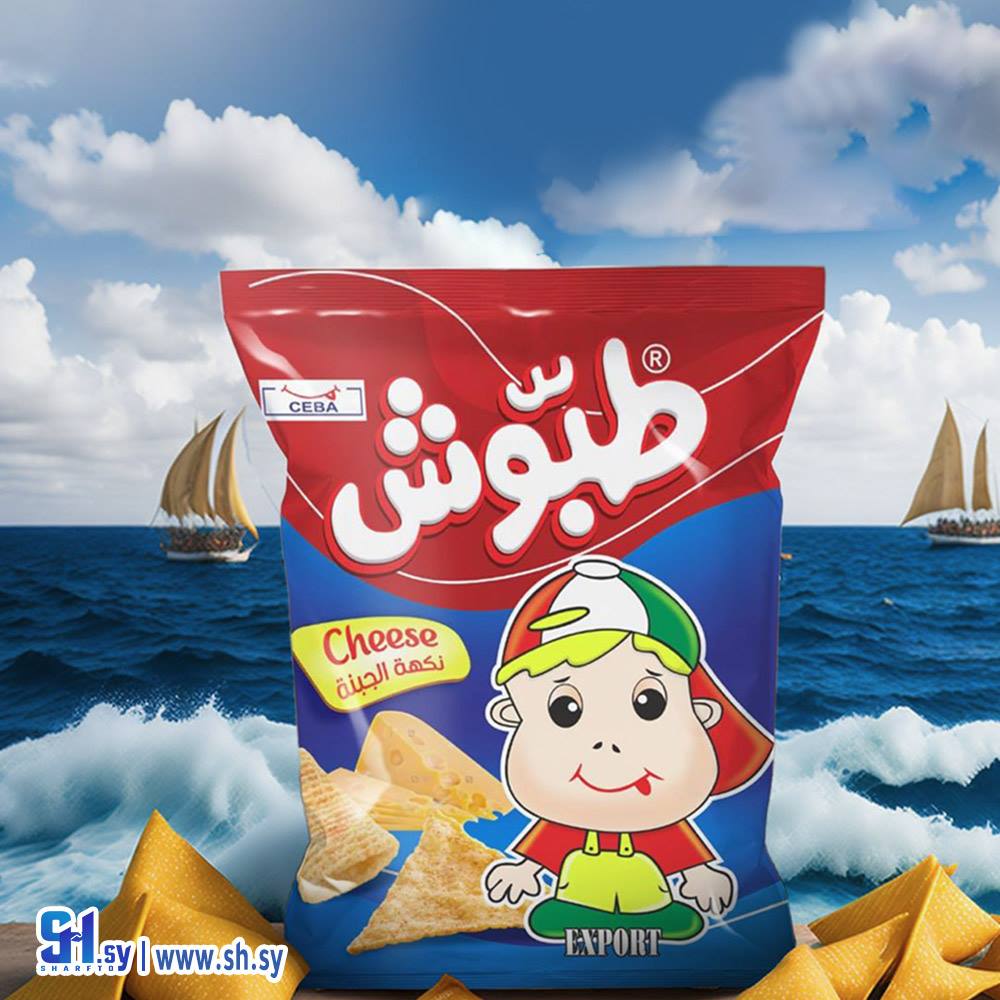 شيبس طبوش نكهة الجبنة (صبا)