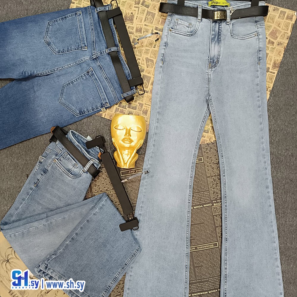 بنطال جينز نسائي موديل 1611 (A.D fashion store)