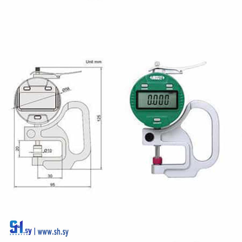 مقياس سماكة الكتروني   (مركز العلمي للمعدات الهندسية)