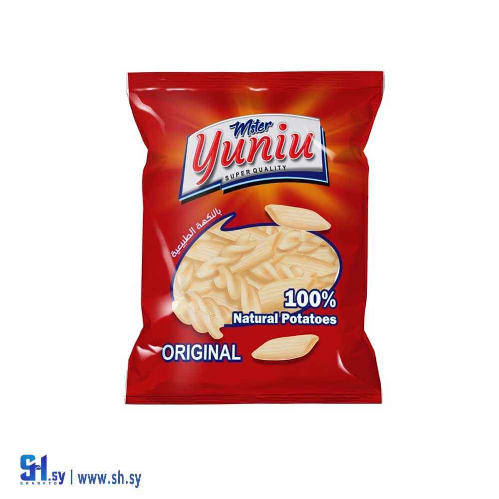 شيبس مستر يونيو بالنكهة الطبيعية (البرادعي)