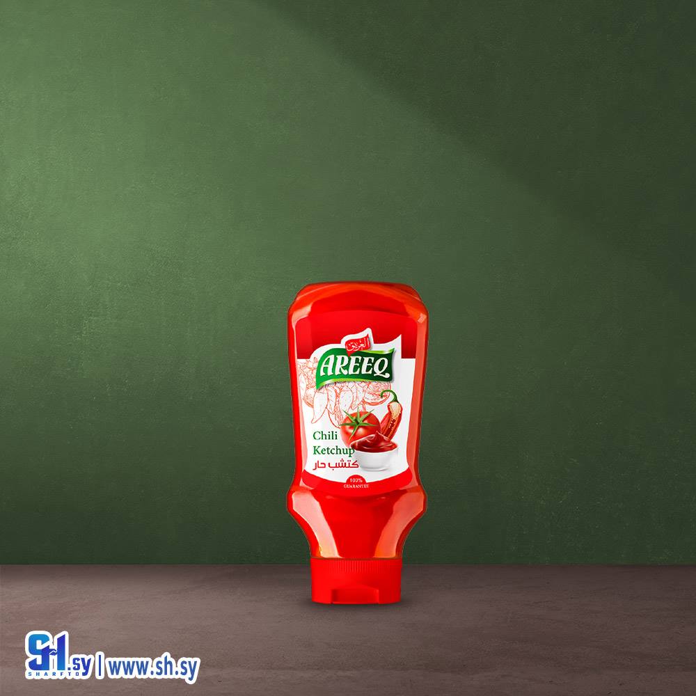 كتشب حار 500غ عبوة بلاستيك (العريق)