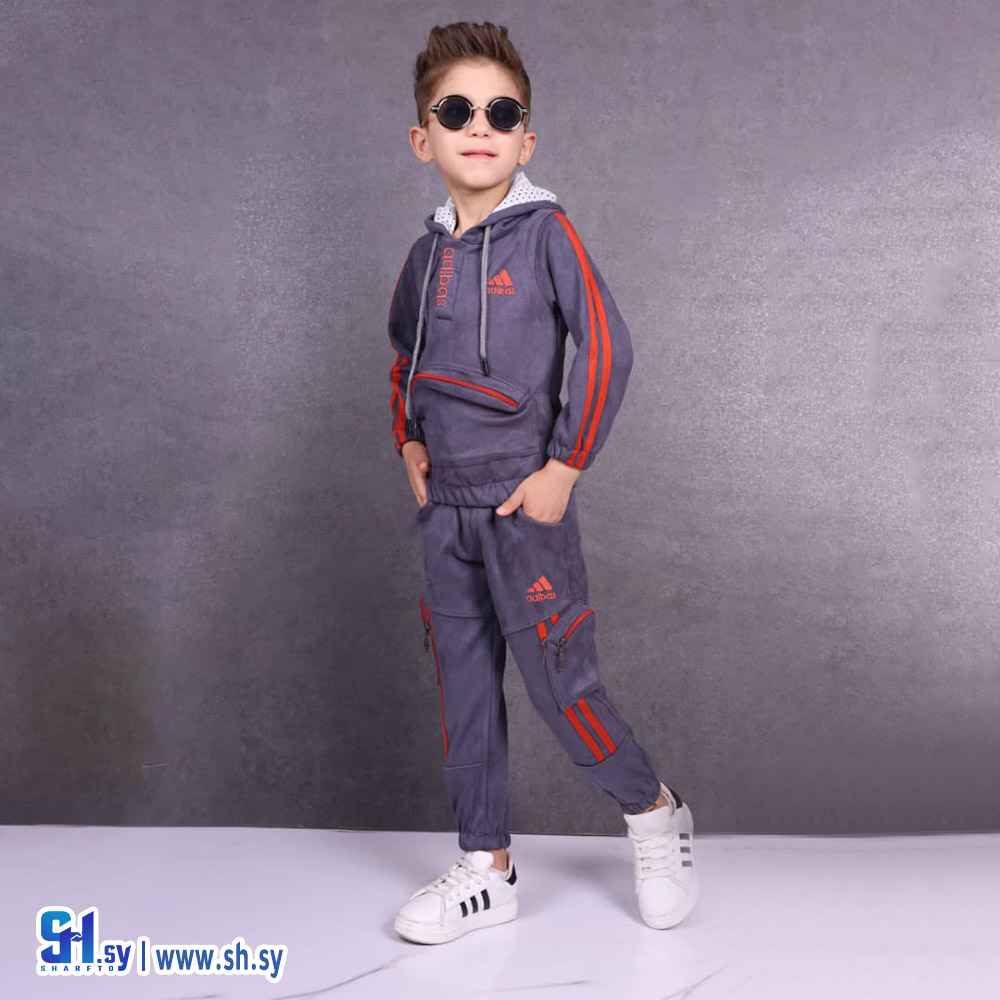 بيجامة صبياني قطعتين موديل 5085 (زمار مود)