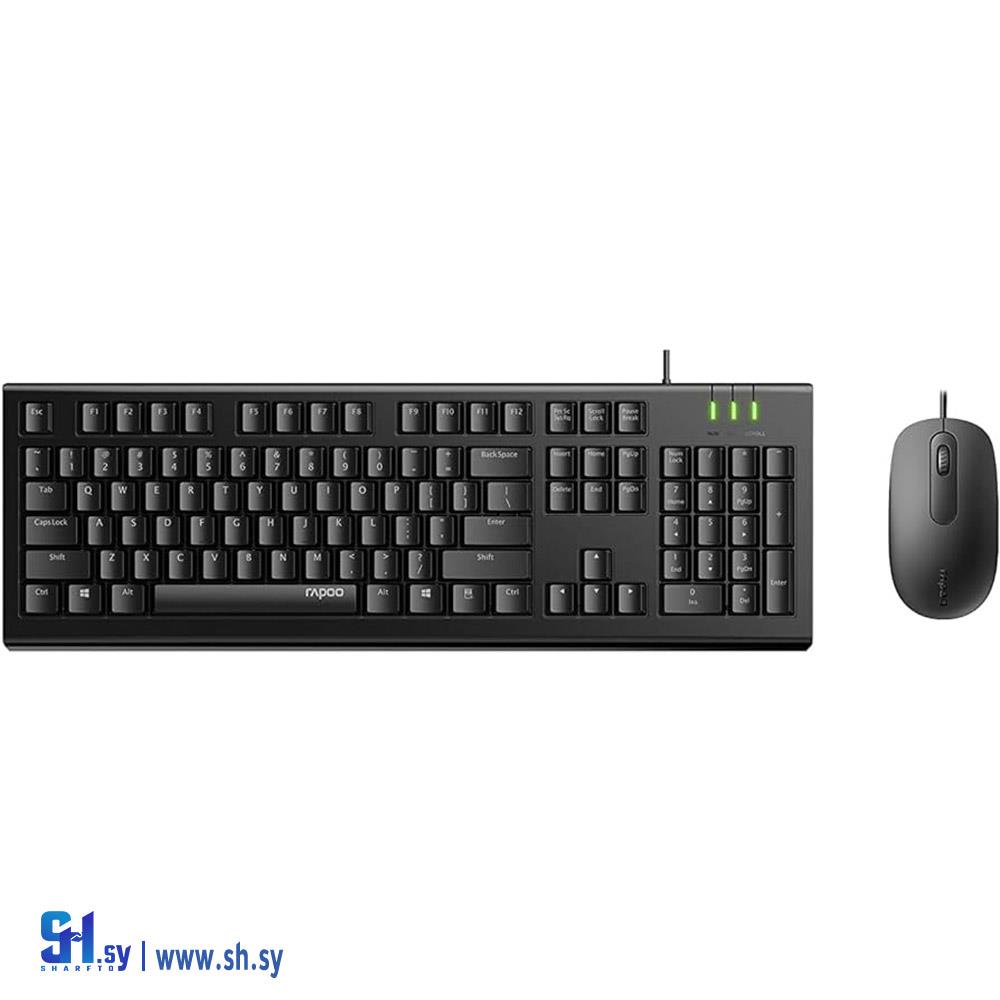 RAPOO X120 كيبورد+ماوس(4Technology)