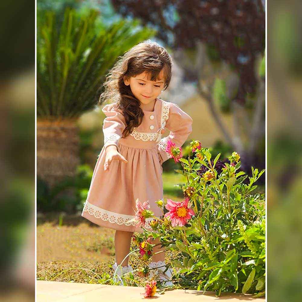 فستان بناتي موديل 1101 (ملبوسات خالد)