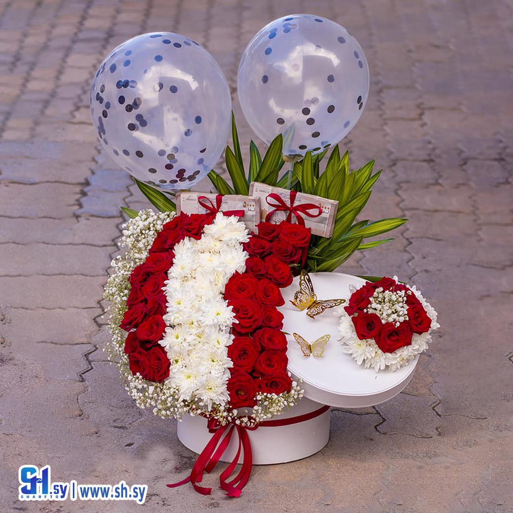 تزيين بوكسات ورد 1 (أزهار الوروس)