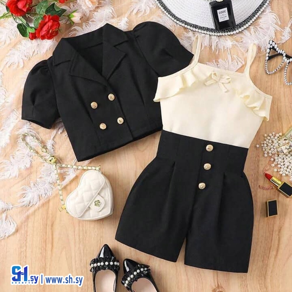 طقم بناتي 3 قطع (هوم ديجتل)