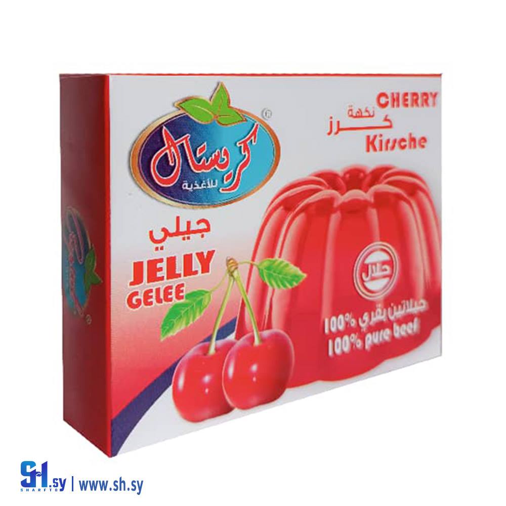 جيلي نكهة الكرز (كريستال)
