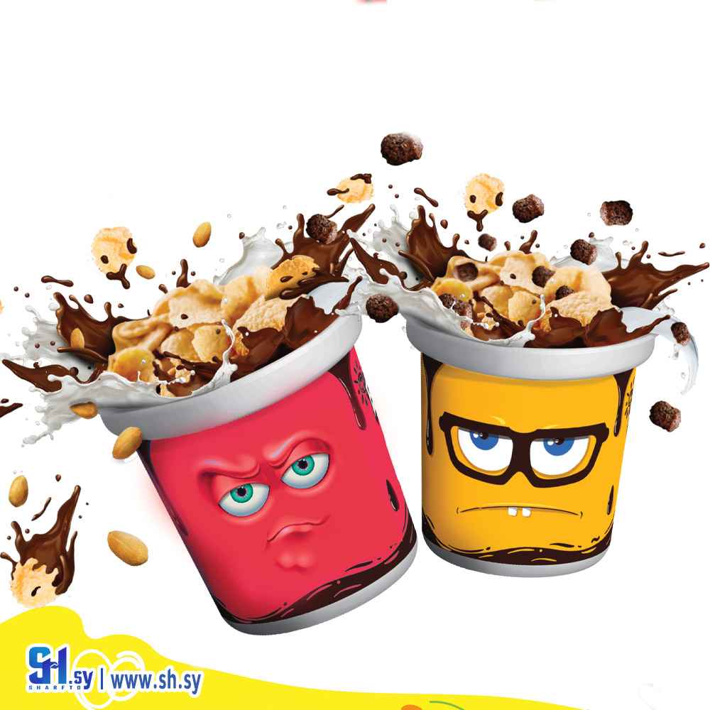 كورن فلكس مع شوكولا بيضاء وسوداء (Every Day)