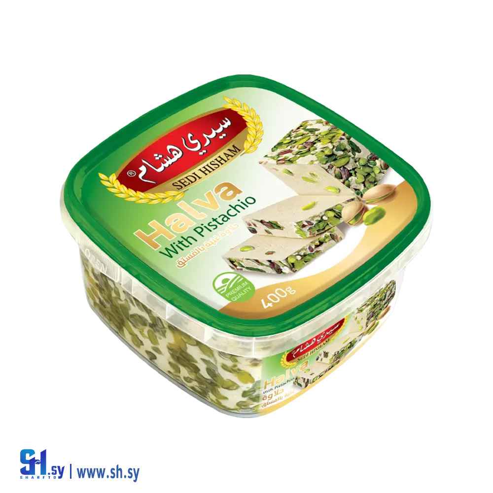 حلاوة غنية بالفستق 400غ (سيدي هشام)