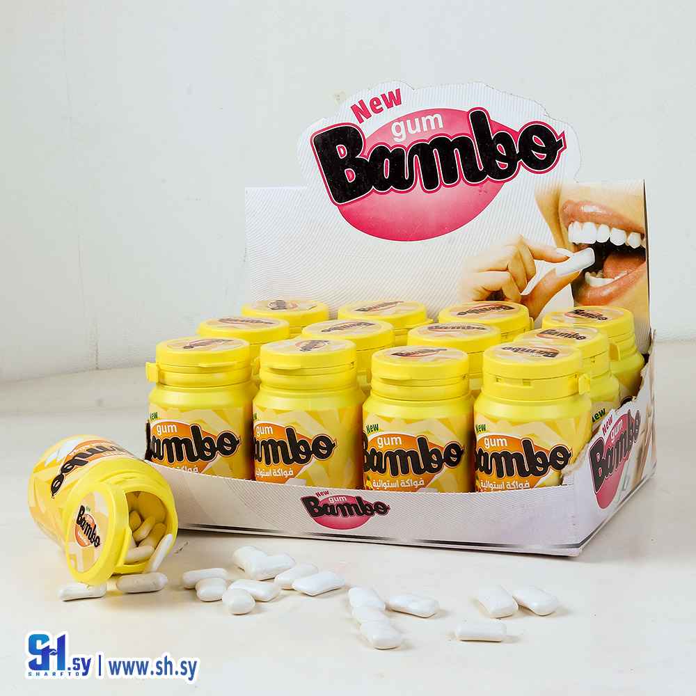 علكة بامبو بنكهة الفواكه الاستوائية (مونيفو)