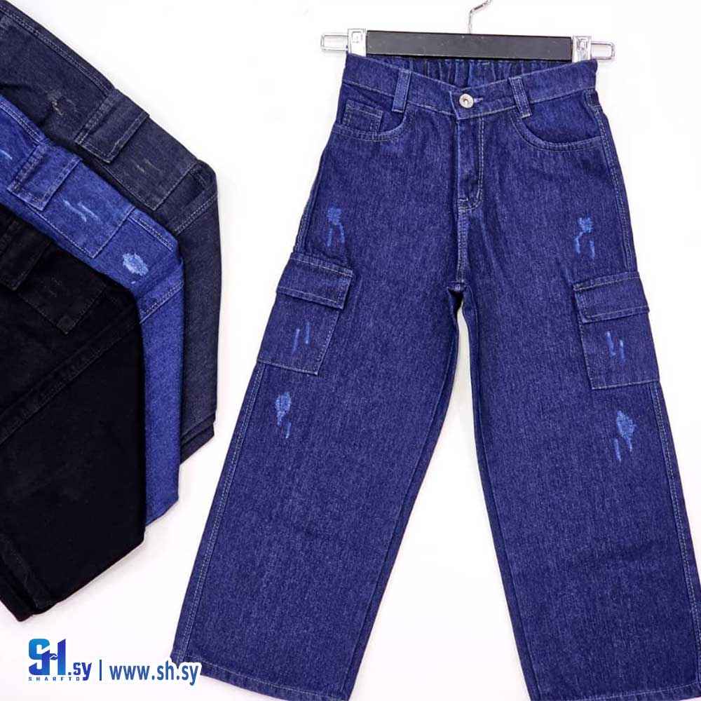 بنطال جينز موديل 10029 (زمار مود)