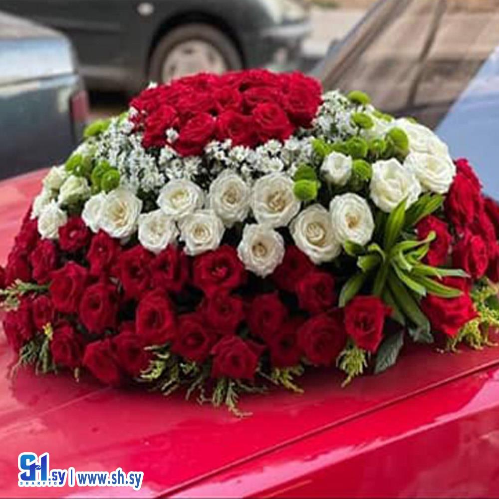 تزيين سيارات (أزهار قطر الندى)