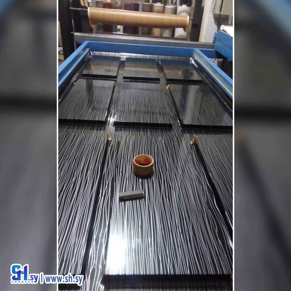 درف pvc 14 (اورينت وود)