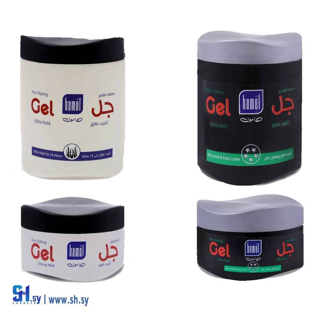 جل مثبت شعر أسود 500 مل (هامول)