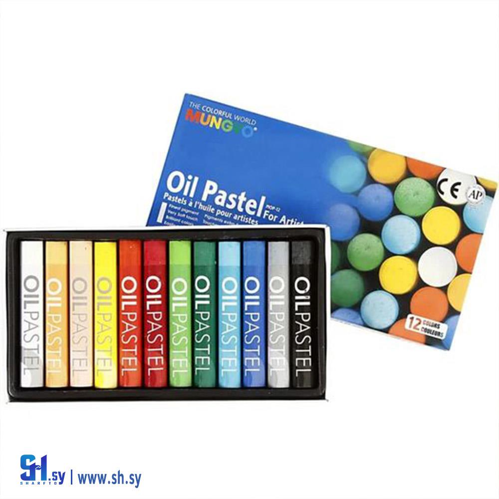 علبة الوان زيت باستيل من مونجيو جاليري (مكتبة الفنون)