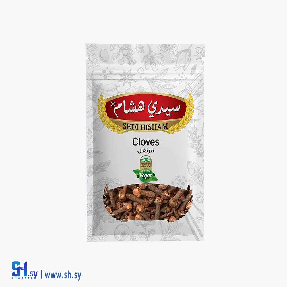 قرنفل حب ظرف نايلون زيبر 25 غ (سيدي هشام)