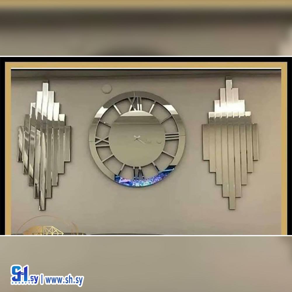 ساعات الاكرليك الثلاثية 1 (جود للديكورات)