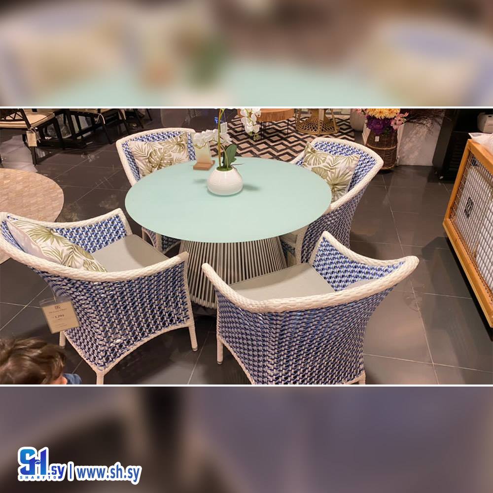 طاولة سفرة مطاعم موديل 2 (Sinfoo)